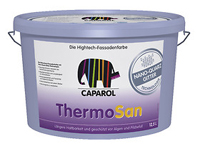 Фасадная краска с нанокварцевой структурой на силиконовой основе ThermoSan